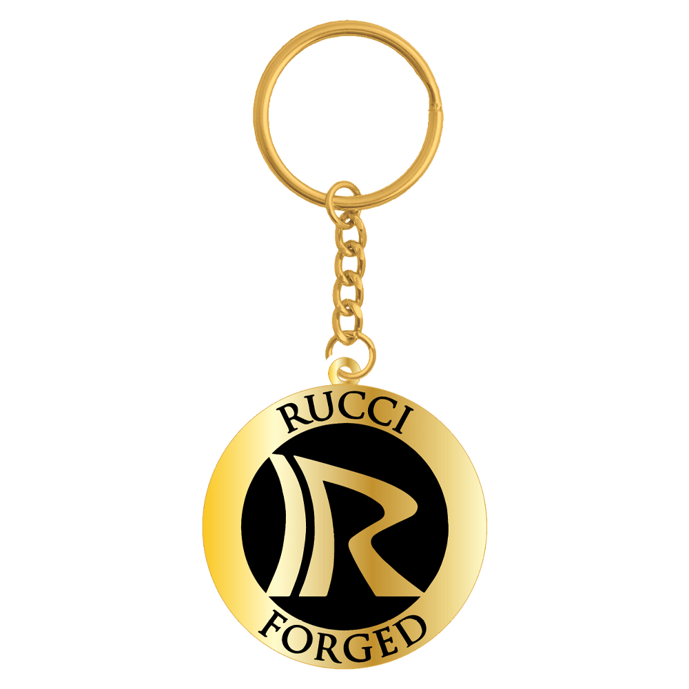 Rucci Gold Keychain